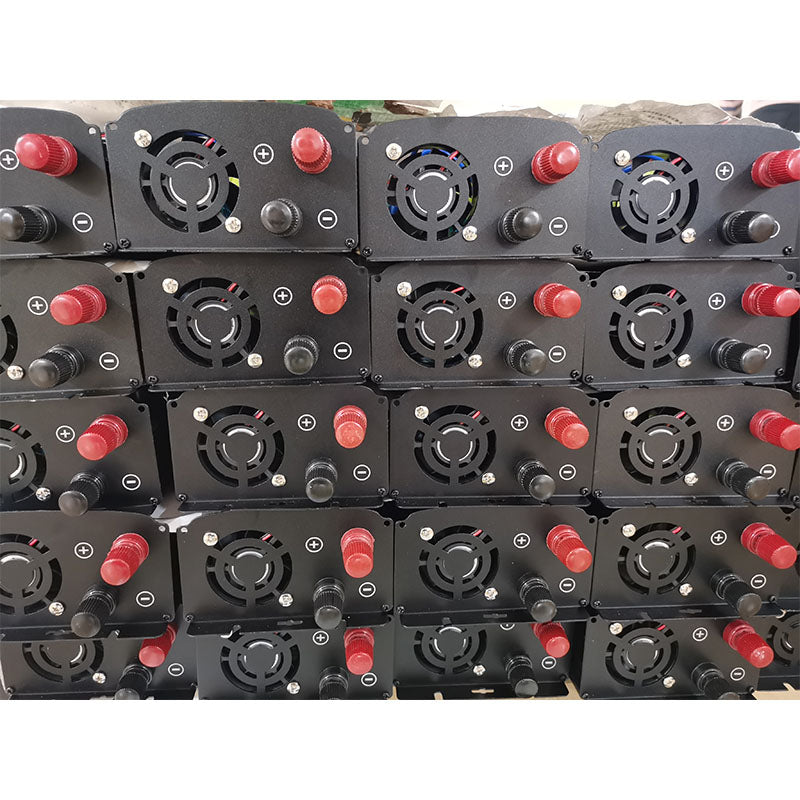 Color screen display high-power on-board inverter 12V 24V 48V 60V To 220V 4000W