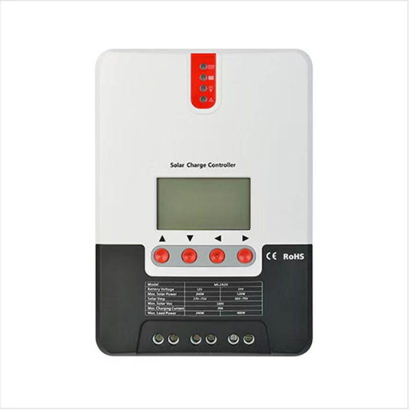 MPPT solar panel controller 30A40A photovoltaic system 12V24Vcan with 485 communication
