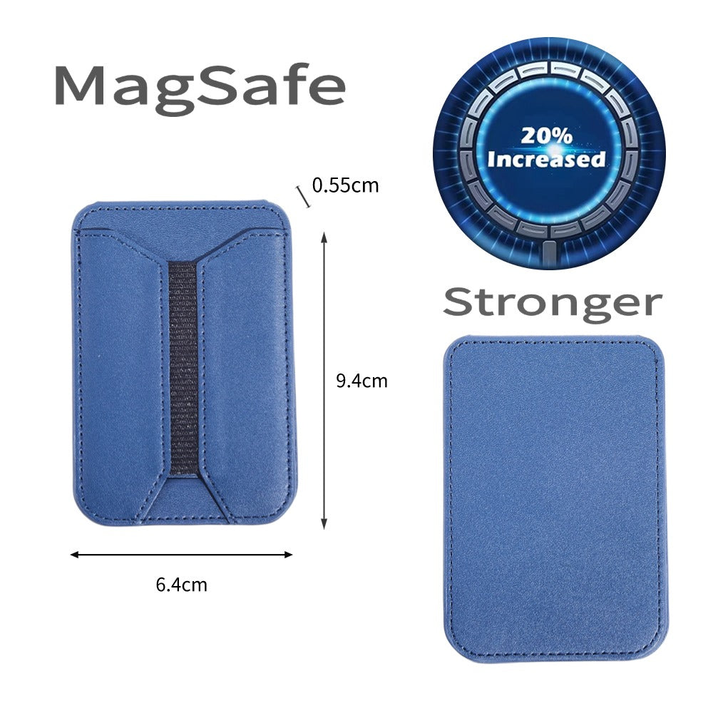 Compatible with iPhone 15 MagSafe card holder folding stand magnetic card wallet multi-card hand grip stand card case