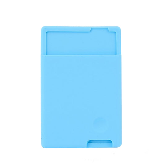 Phone case with card holder, silicone card holder for bus cards, access cards, ID cards, and mobile storage pouch, portable.