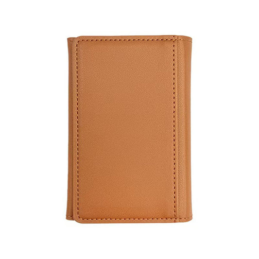 Four-fold magnetic card holder stand