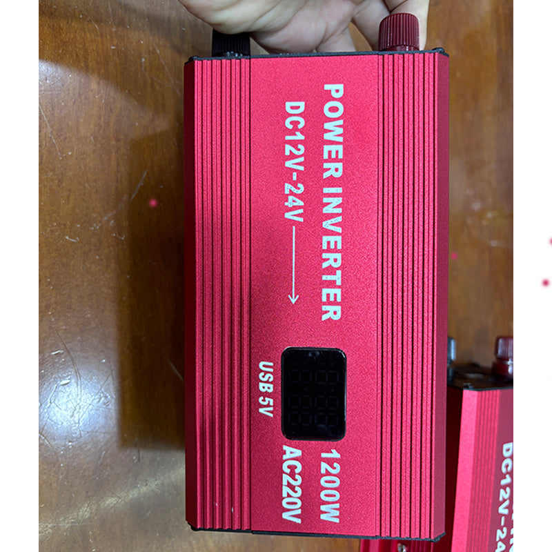 Solar satellite inverter / Rectified wave 12V-24V dual voltage 1100W