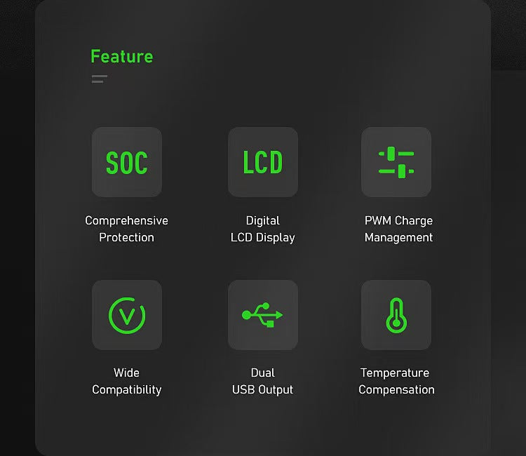 Factory direct supply solar controller 10A 20A30A street light intelligent system charge controller rechargeable lithium battery