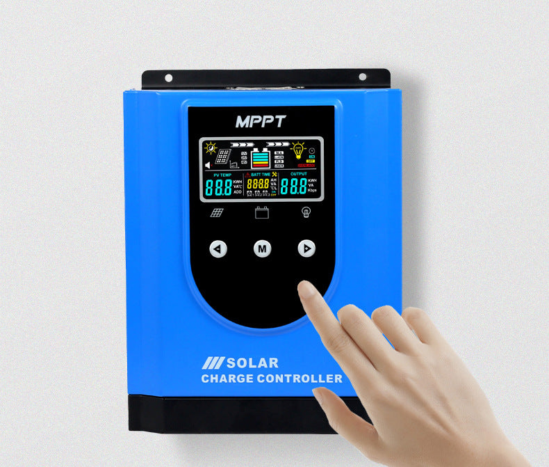 color screen mppt solar controller 30A100A48V photovoltaic solar charge controller