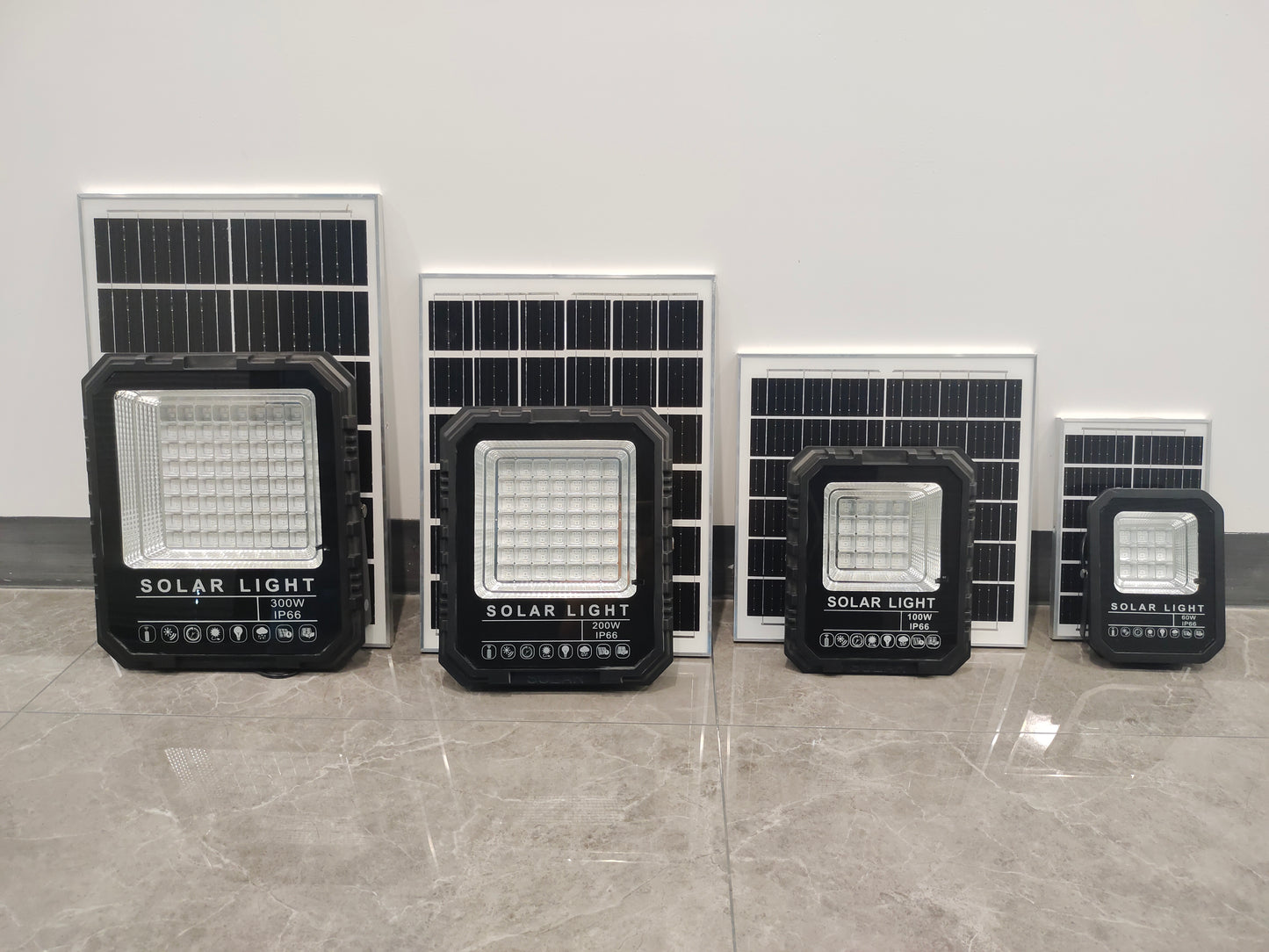 Cross-border popular solar floodlight outdoor lighting garden lamp new rural street lamp manufacturer direct sale aurora light 200W