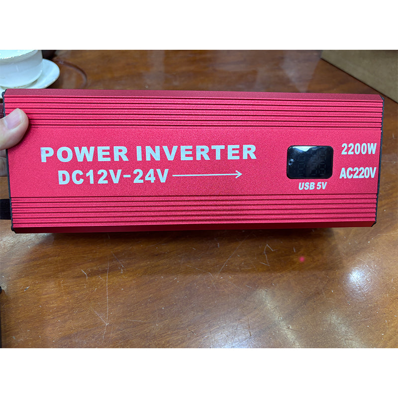 Solar satellite inverter / Rectified wave 12V-24V dual voltage 1100W