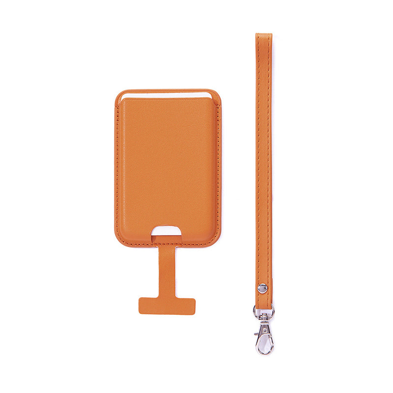 Suitable for MagSafe magnetic hanging strap card holder iPhone 16 Pro Max case cross-border strong card case magnetic strong.