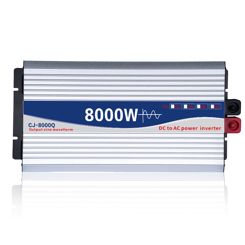 Color screen display high-power on-board inverter 12V 24V 48V 60V To 220V 8000W