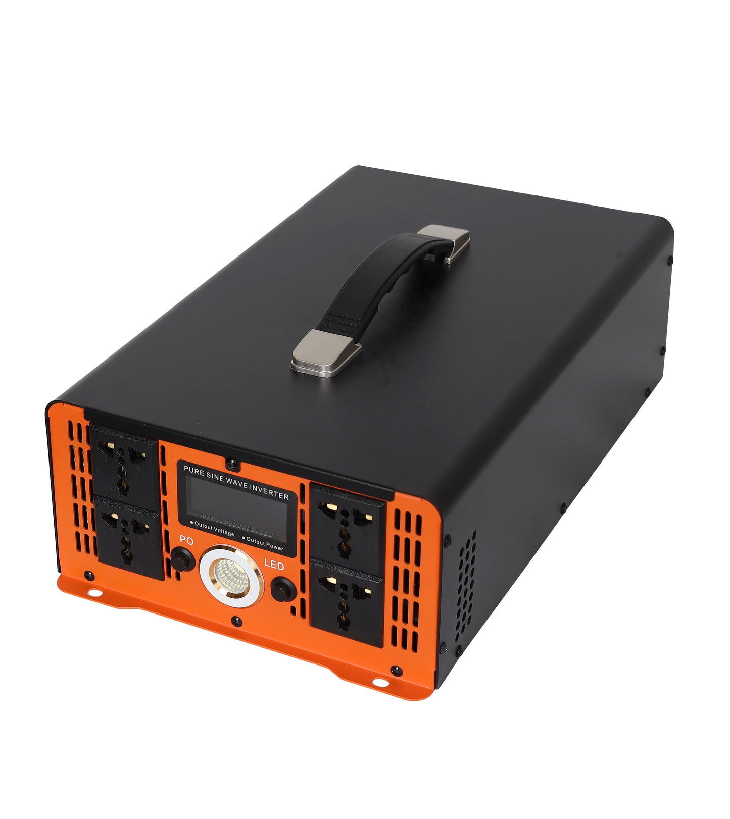 Pure sine wave inverter 12V 24V 48V 60V 72V 96V to 220V for cars, trucks, solar vehicles, and onboard converters 3500W