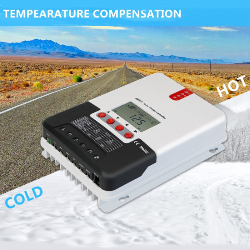 MPPT solar panel controller 30A40A photovoltaic system 12V24Vcan with 485 communication