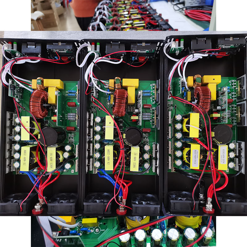 Color screen display high-power on-board inverter 12V 24V 48V 60V To 220V 4000W