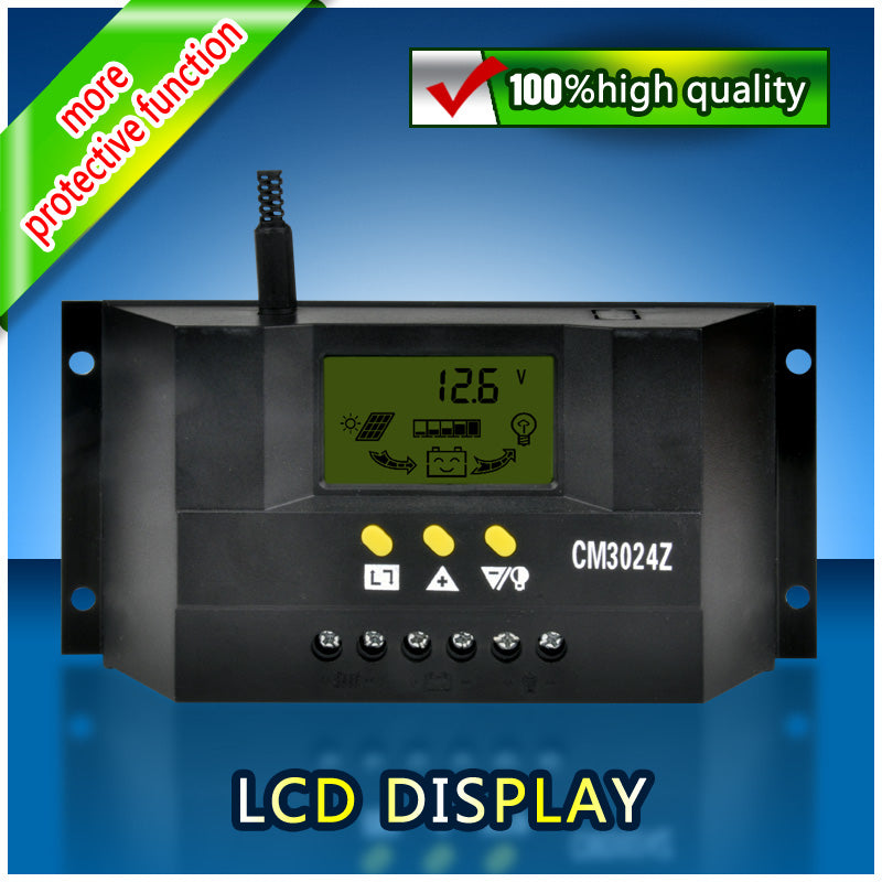 Solar Controller 30A 40A Light Control Smart Solar Charge Controller
