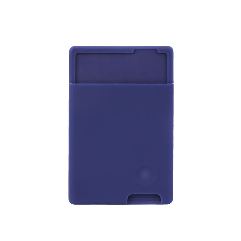 Phone case with card holder, silicone card holder for bus cards, access cards, ID cards, and mobile storage pouch, portable.