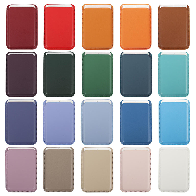 Applicable for Apple imitation original mobile phone back adhesive card case, multi-card public transportation access card, bank card, credit card case, universal.