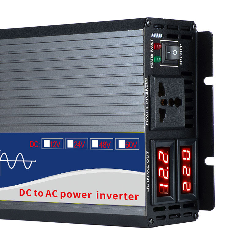 High power pure sine wave home car inverter 12V24V48V72V to 220V 4000W