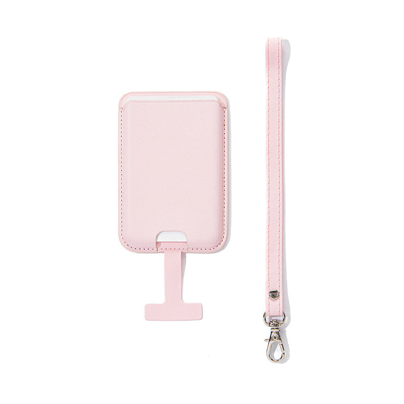 Suitable for MagSafe magnetic hanging strap card holder iPhone 16 Pro Max case cross-border strong card case magnetic strong.