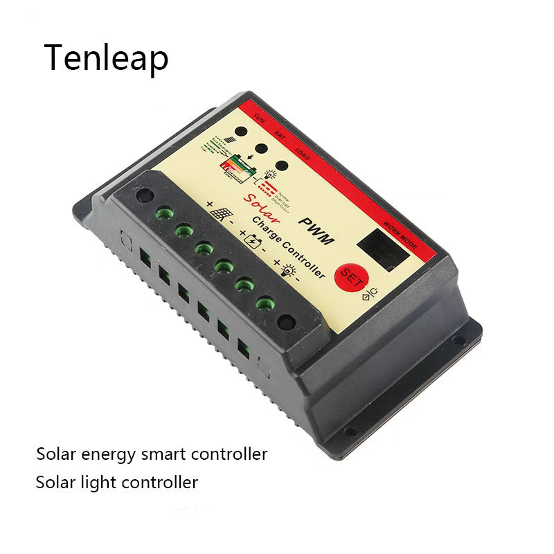 Solar Controller 12V/24V Lead Acid/Lithium Battery Universal Photovoltaic Street Light Light Control Timing Support Customization