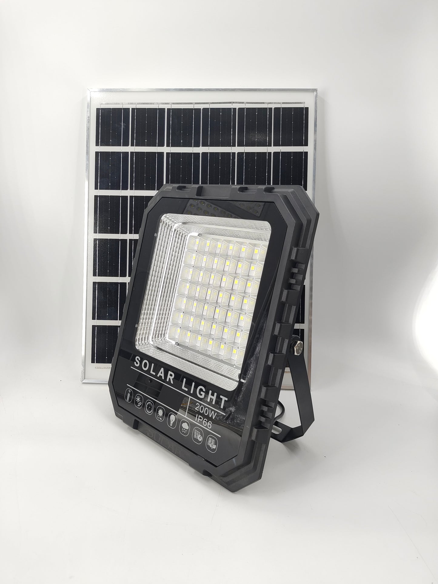 Solar lights for home and outdoor garden, new rural LED high-power floodlights, super bright and waterproof 100W