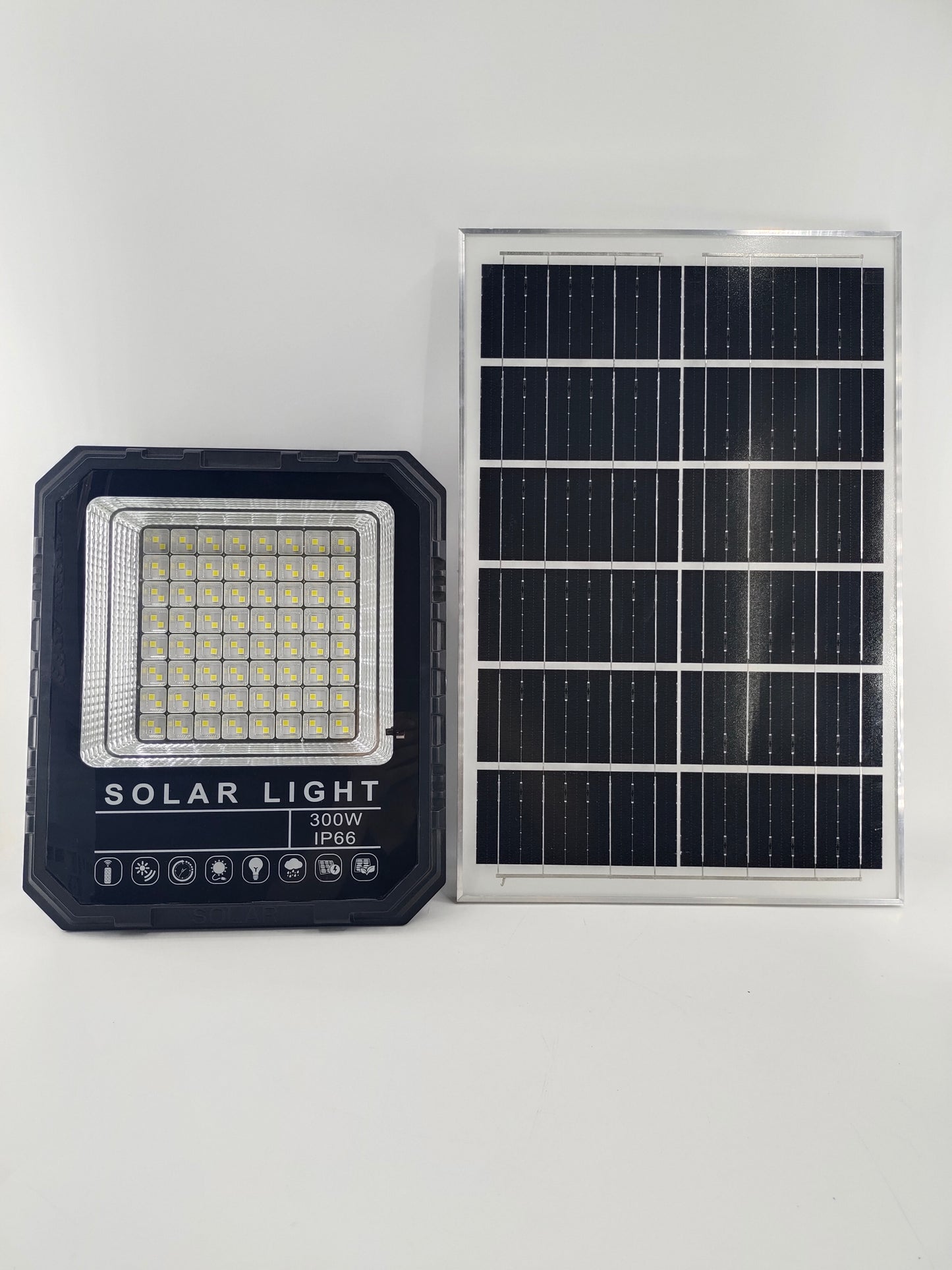 Solar lights for home and outdoor garden, new rural LED high-power floodlights, super bright and waterproof 100W
