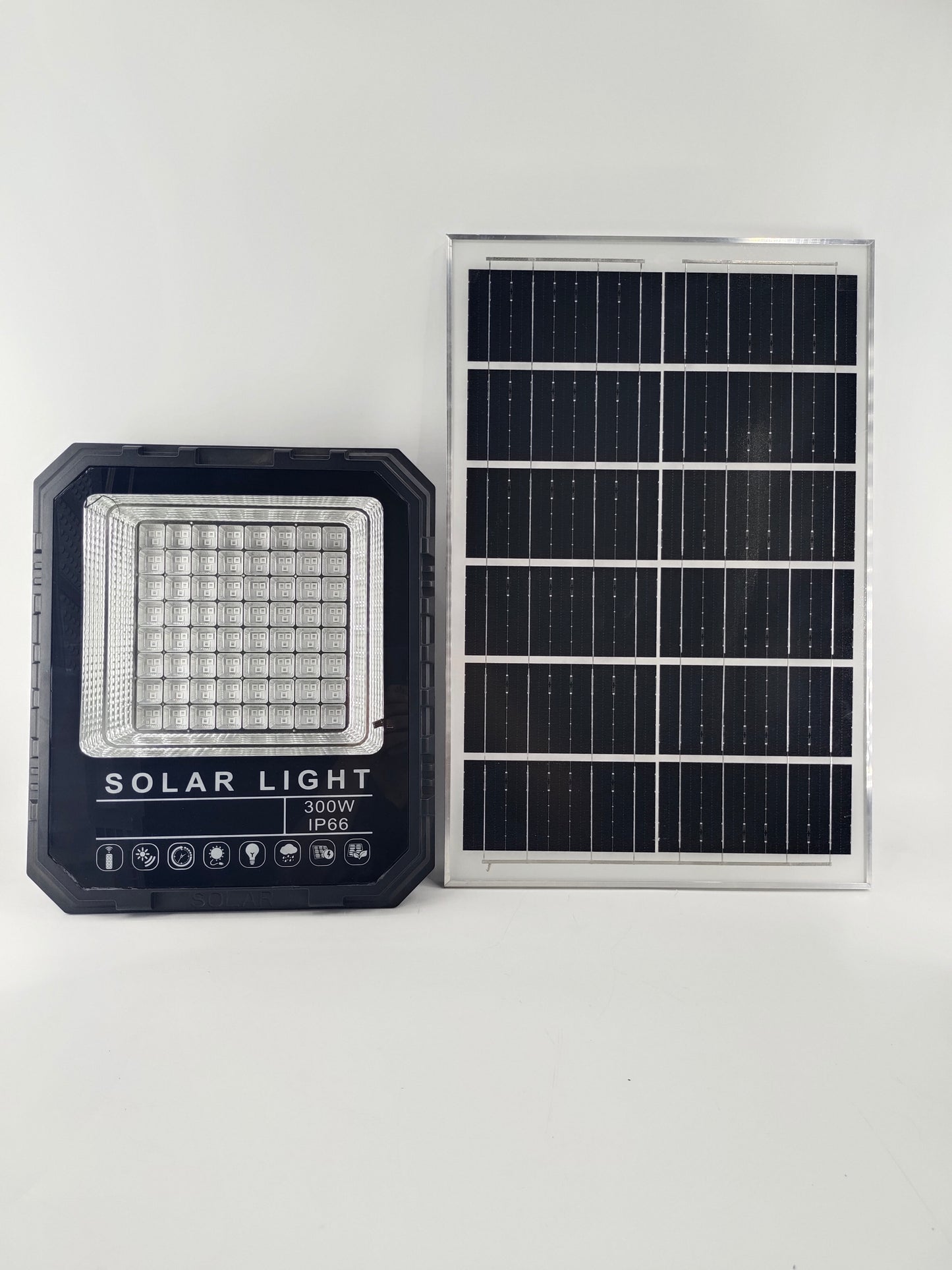 Cross-border popular solar floodlight outdoor lighting garden lamp new rural street lamp manufacturer direct sale aurora light 300W