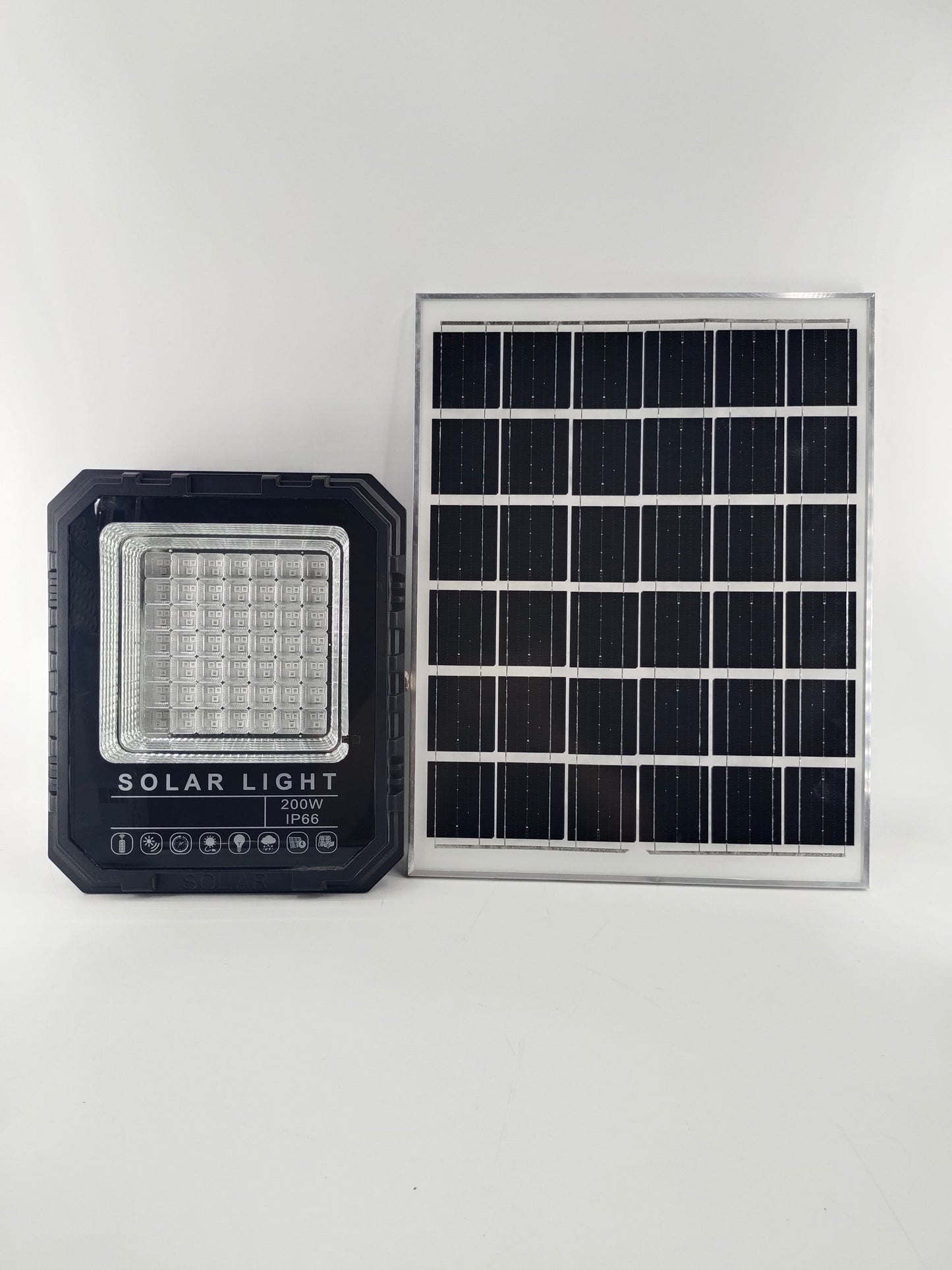 Cross-border popular solar floodlight outdoor lighting garden lamp new rural street lamp manufacturer direct sale aurora light 300W