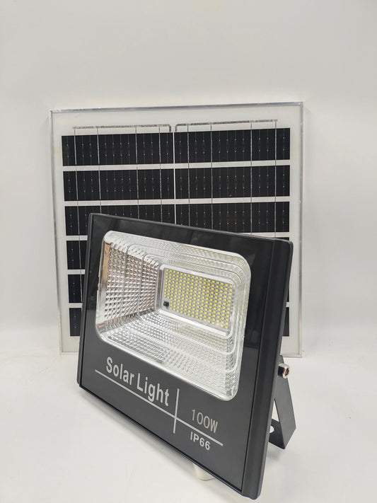 Outdoor waterproof tower crane lighting engineering special high-power LED floodlight, tree light, solar floodlight 100W