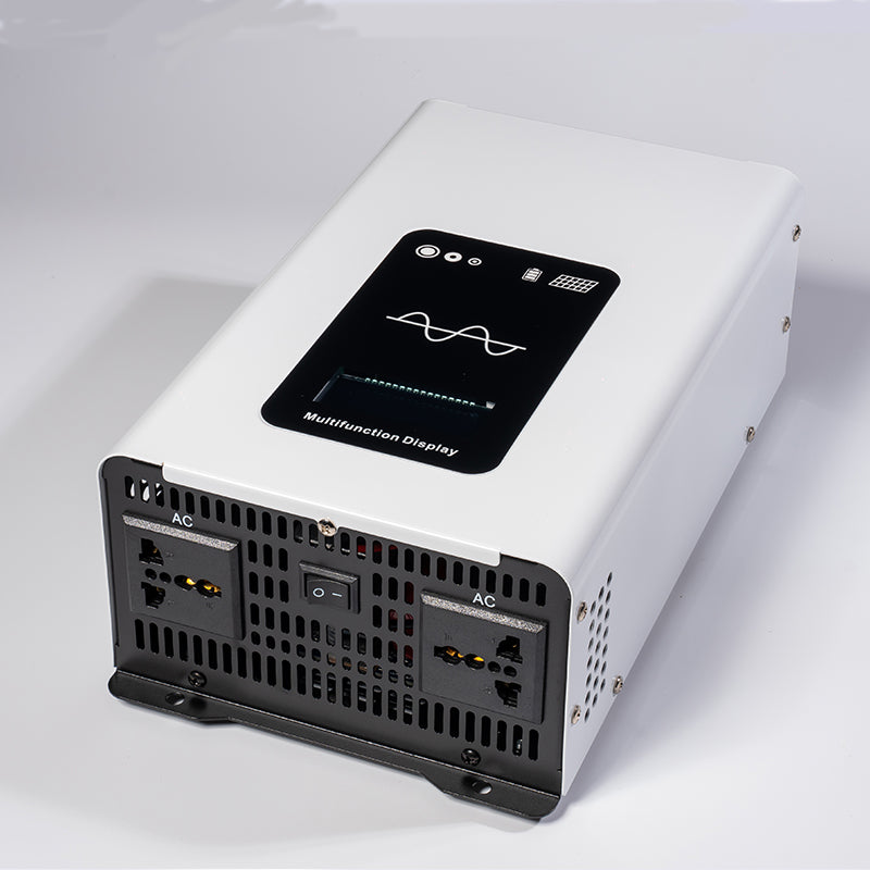 Solar inverter for home and vehicle use, sine wave photovoltaic 12V 24V 48V 60V 72V 96V to 220V high power  1300W