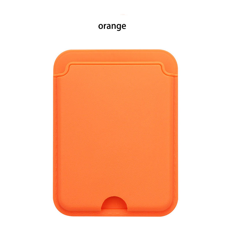Applicable for Apple imitation original mobile phone back adhesive card case, multi-card public transportation access card, bank card, credit card case, universal.