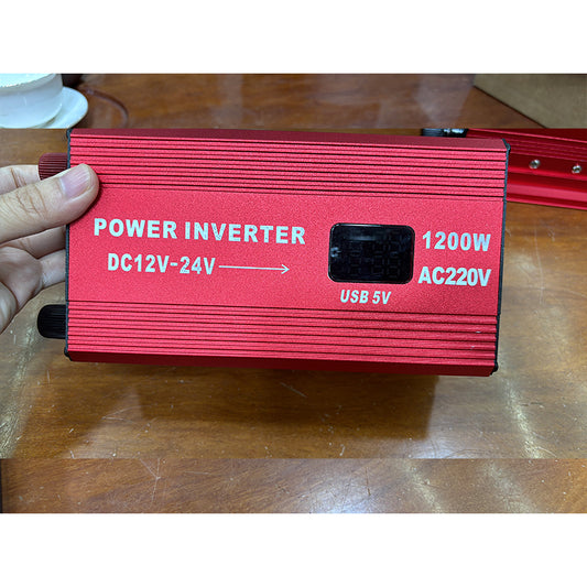 Solar satellite inverter / Rectified wave 12V-24V dual voltage 600W