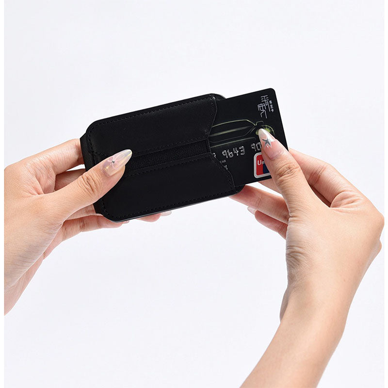 Compatible with iPhone 17, high stand desktop phone holder, MagSafe case, magnetic card holder, foldable stand.