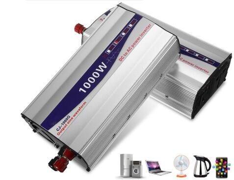 Color screen display high-power on-board inverter 12V 24V 48V 60V To  220V 5000W