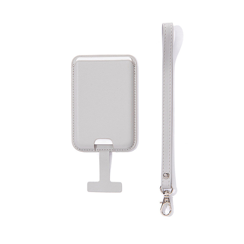 Suitable for MagSafe magnetic hanging strap card holder iPhone 16 Pro Max case cross-border strong card case magnetic strong.