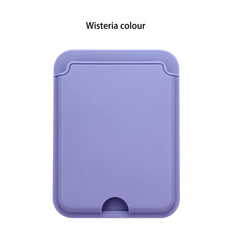 Applicable for Apple imitation original mobile phone back adhesive card case, multi-card public transportation access card, bank card, credit card case, universal.