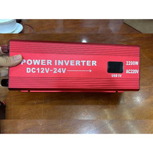 Solar satellite inverter / Rectified wave 12V-24V dual voltage 1100W