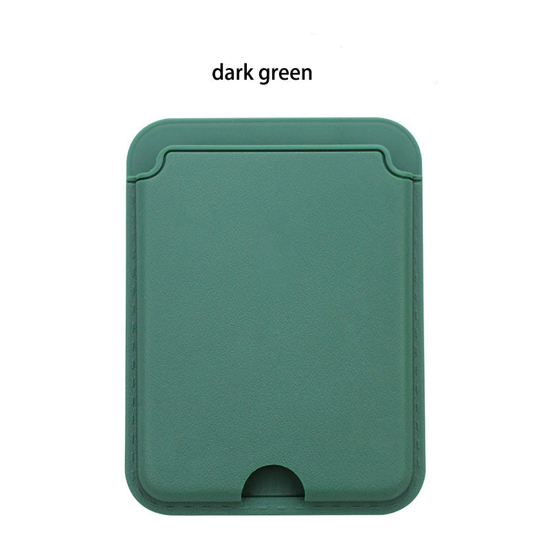 Applicable for Apple imitation original mobile phone back adhesive card case, multi-card public transportation access card, bank card, credit card case, universal.