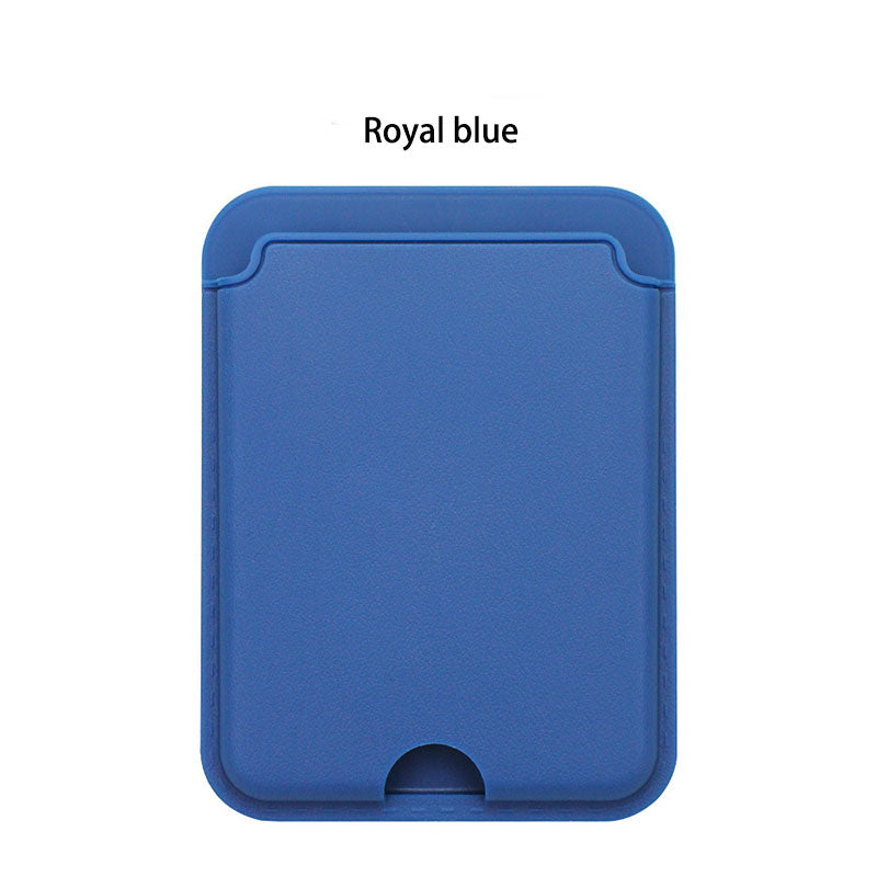 Applicable for Apple imitation original mobile phone back adhesive card case, multi-card public transportation access card, bank card, credit card case, universal.
