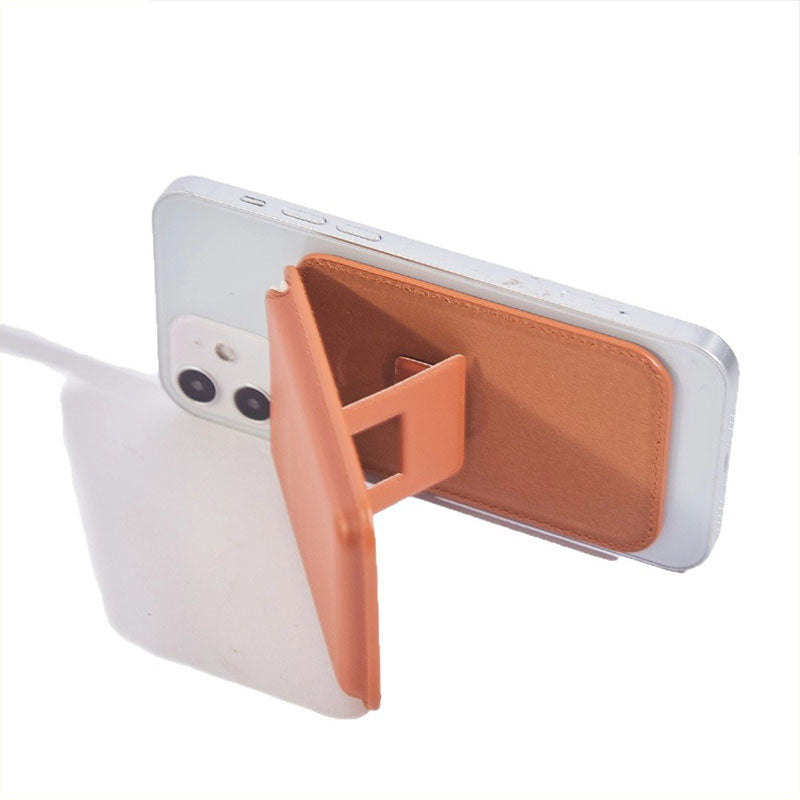 The new mobile phone stand and cardholder is suitable for the iPhone 15, featuring a MagSafe cardholder stand that can hold four cards.