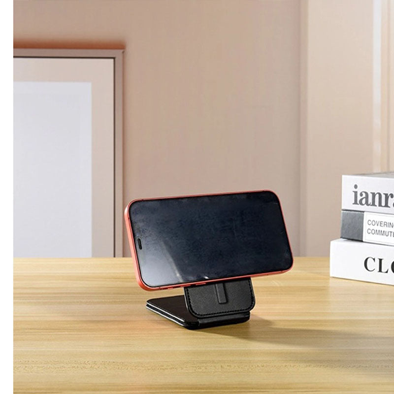 Compatible with iPhone 17, high stand desktop phone holder, MagSafe case, magnetic card holder, foldable stand.