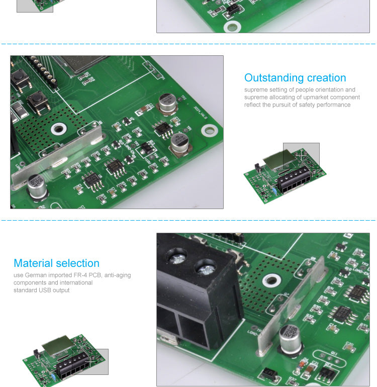 Solar Controller 30A 40A Light Control Smart Solar Charge Controller
