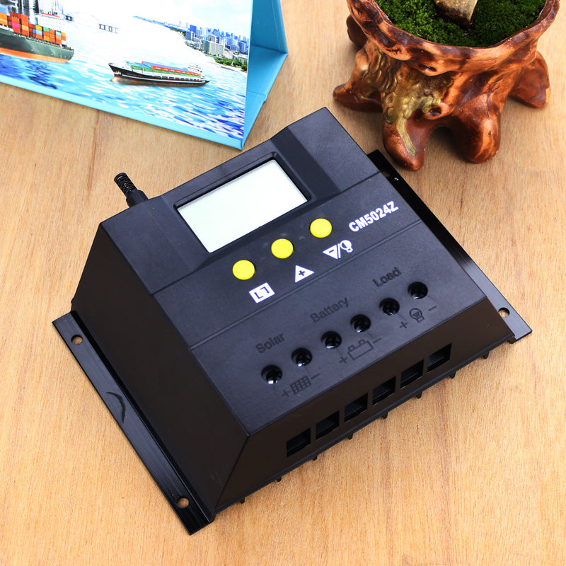 Solar Controller 50A 60A 48V Light Control Smart Solar Charge Controller