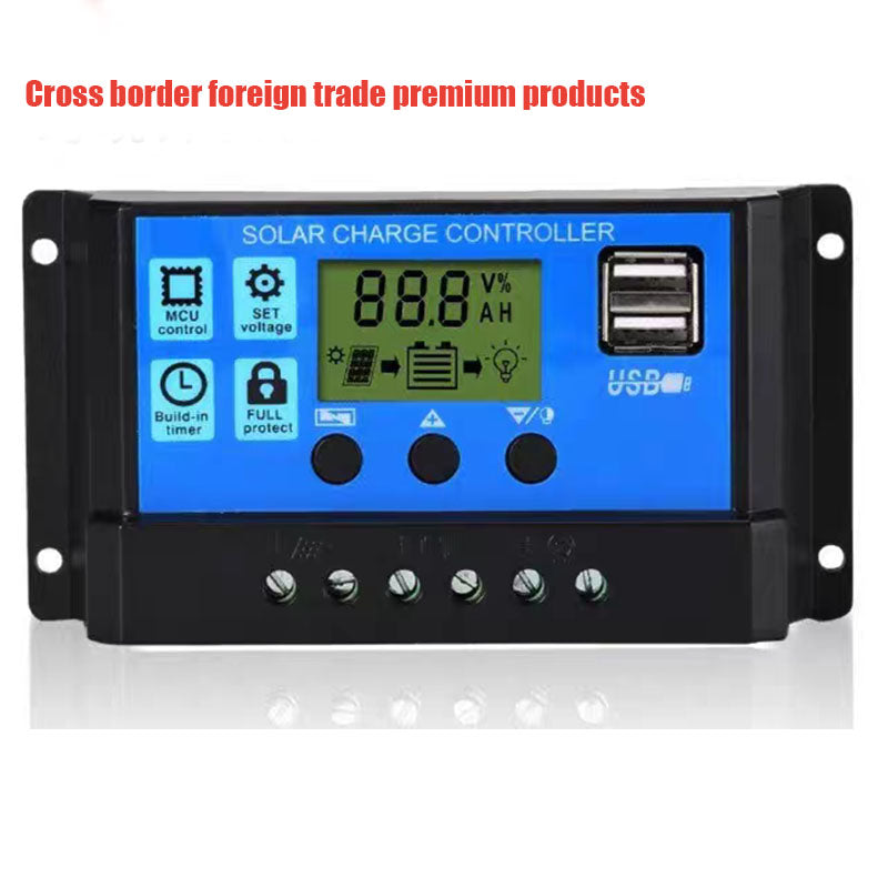 Solar controller 12V/24V lead-acid/lithium battery general