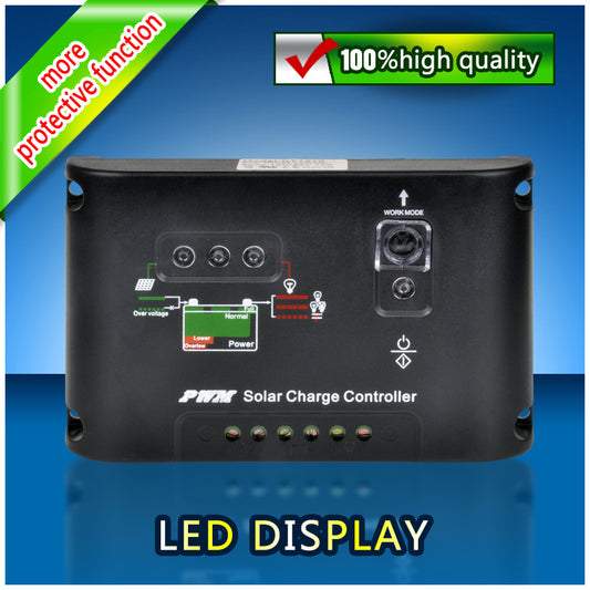 Factory supply solar controller solar street light controller 12V 24V 10A 20A 30A