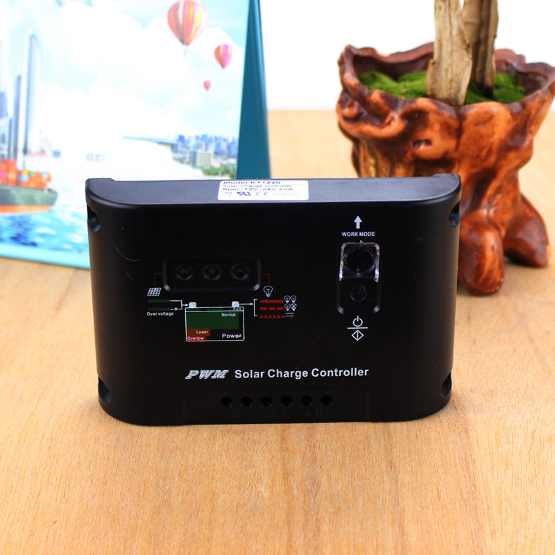 Factory supply solar controller solar street light controller 12V 24V 10A 20A 30A