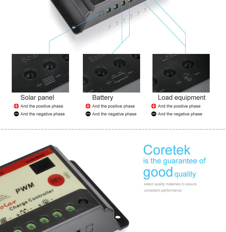 Solar Controller 12V/24V Lead Acid/Lithium Battery Universal Photovoltaic Street Light Light Control Timing Support Customization