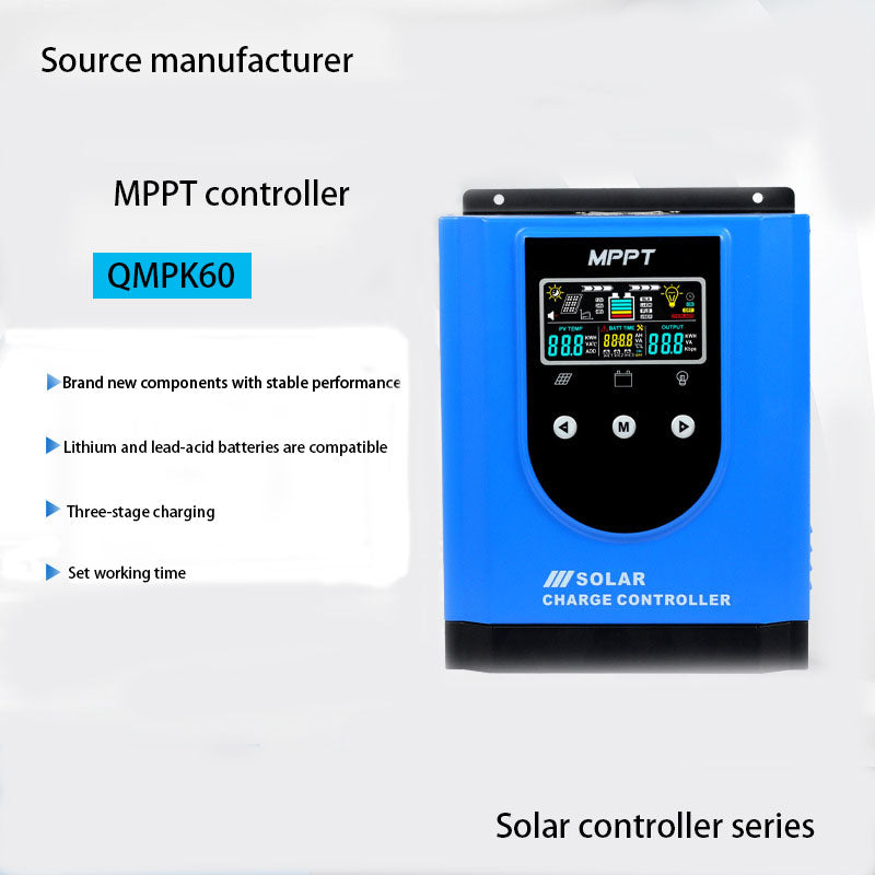 color screen mppt solar controller 30A100A48V photovoltaic solar charge controller