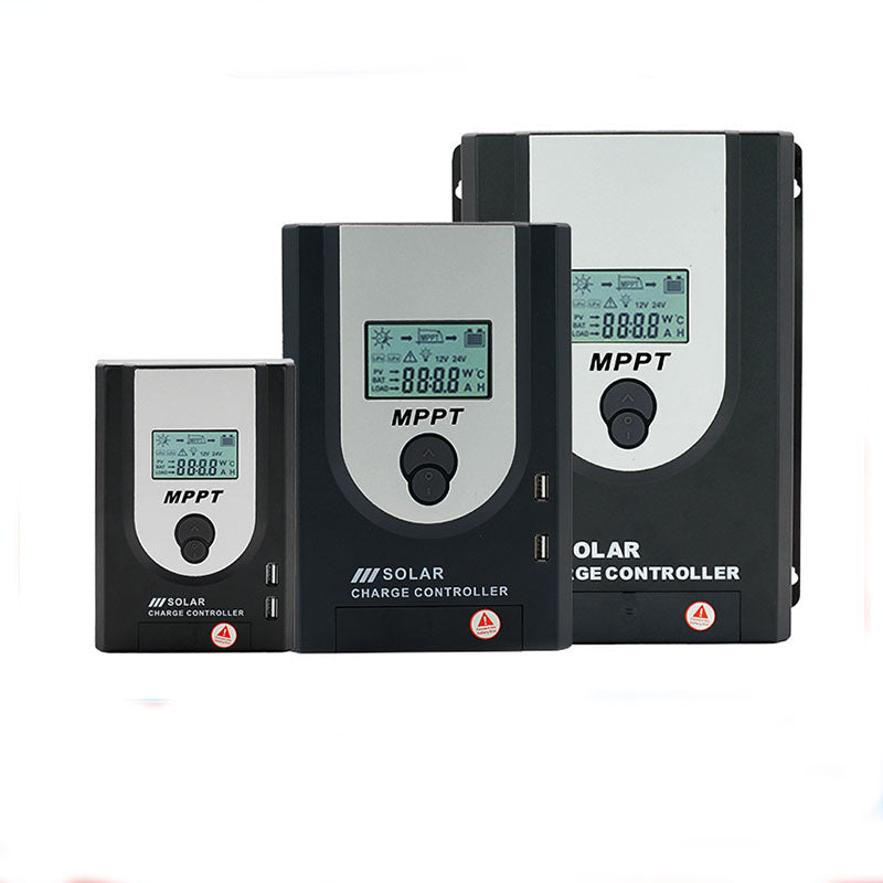 mppt solar controller 50A/60A auto identify 12V/24V photovoltaic mppt controller