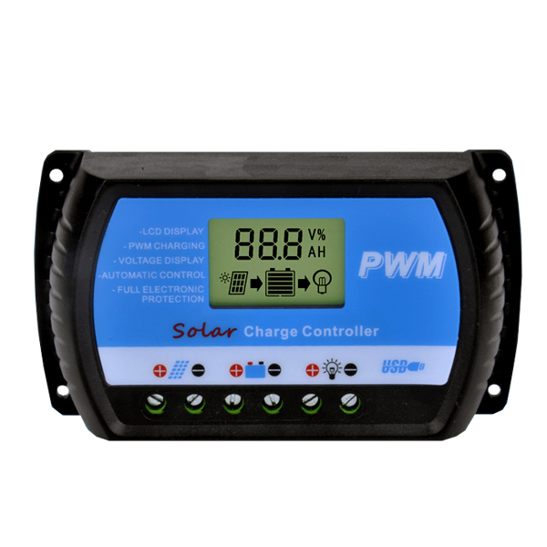 Solar Controller 12V/24V 10A 20A 30A Lead Acid/Lithium Battery Universal Power Generation System
